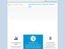 Tablet Screenshot of crashbarrier.org